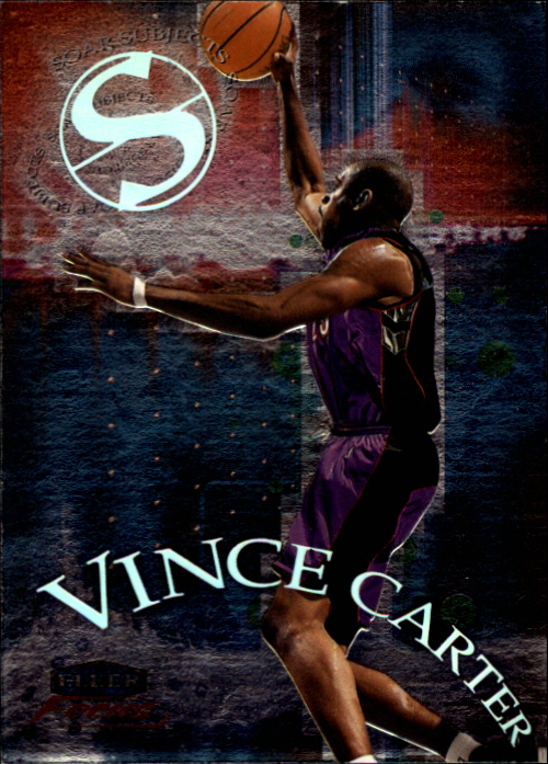 1999-00 Fleer Focus Soar Subjects #SS13 Vince Carter