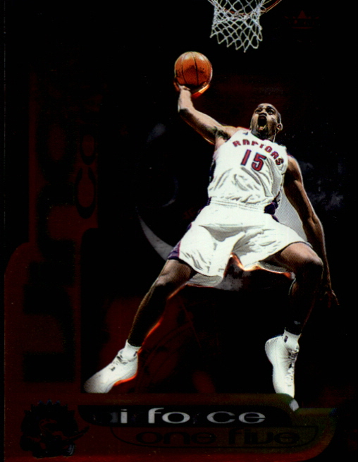 1999-00 Fleer Force Air Force One Five #AF6 Vince Carter