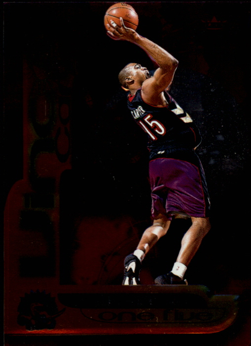 1999-00 Fleer Force Air Force One Five #AF15 Vince Carter