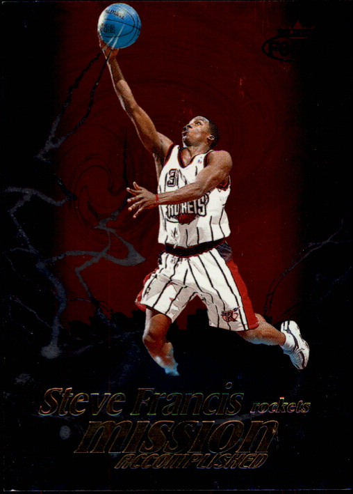 1999-00 Fleer Force Mission Accomplished #MA7 Steve Francis