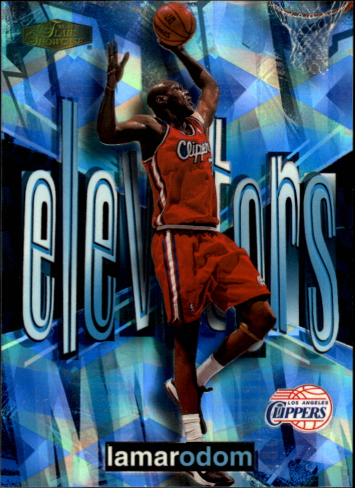 1999-00 Flair Showcase Elevators #E2 Lamar Odom