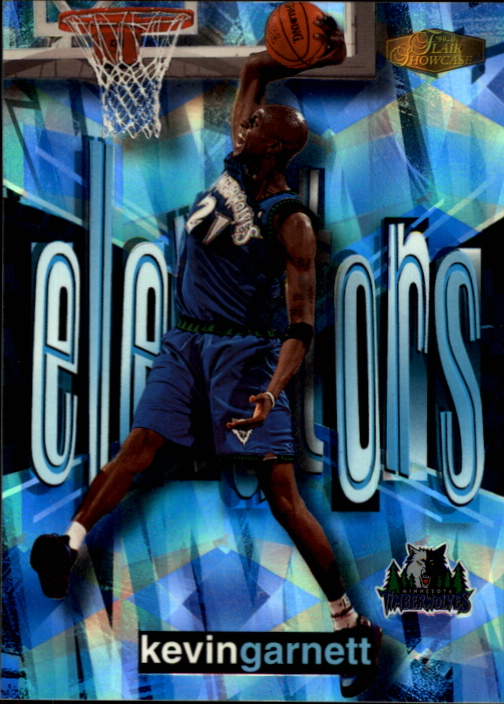 1999-00 Flair Showcase Elevators #E8 Kevin Garnett