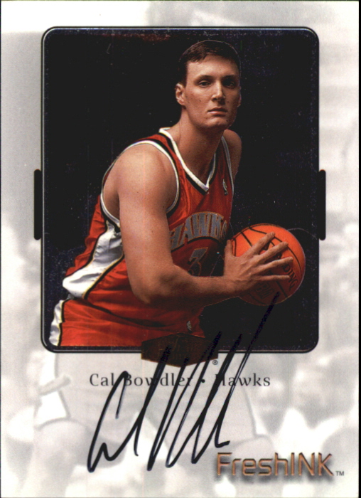 1999-00 Flair Showcase Fresh Ink #5 Cal Bowdler
