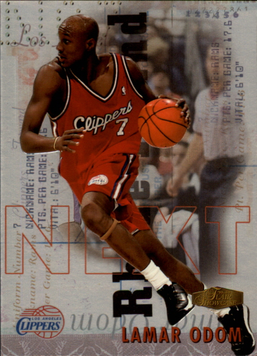 1999-00 Flair Showcase Next #N12 Lamar Odom