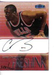 1999-00 Fleer Fresh Ink #1 Corey Benjamin