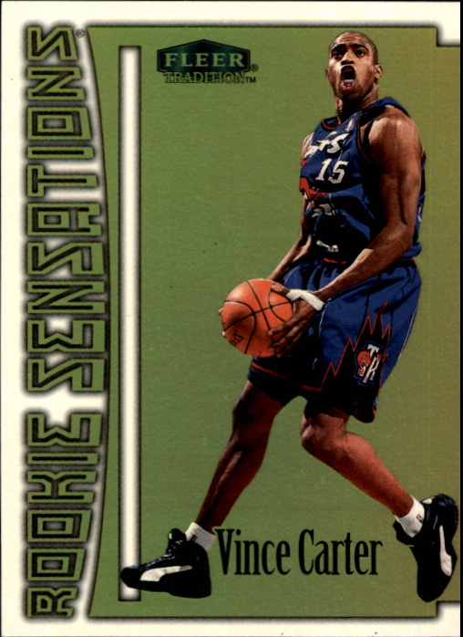 1999-00 Fleer Rookie Sensations #2 Vince Carter