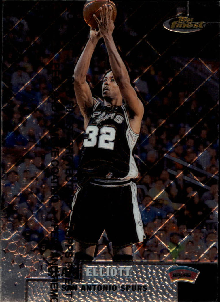 1999-00 Finest #3 Sean Elliott