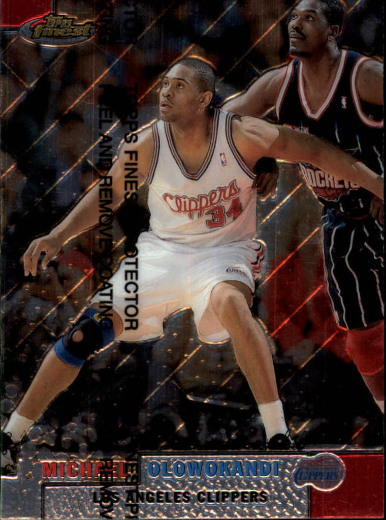 1999-00 Finest #67 Michael Olowokandi