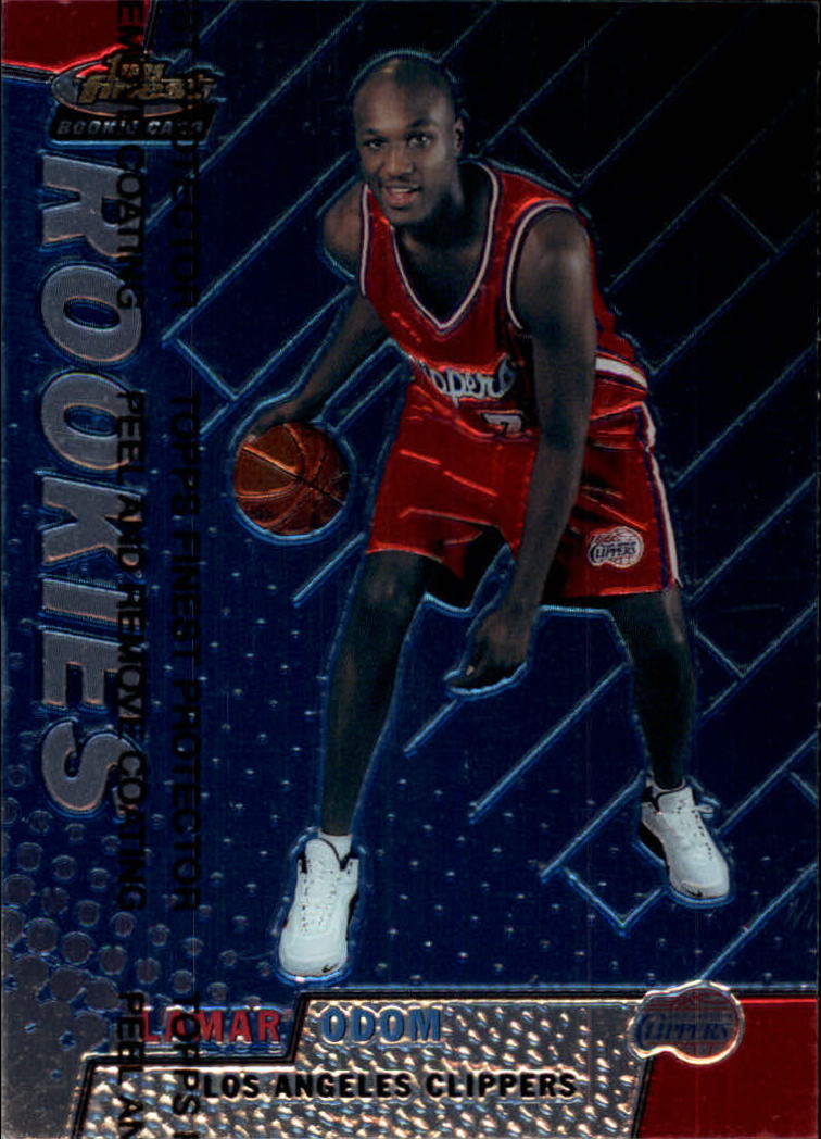 1999-00 Finest #119 Lamar Odom RC