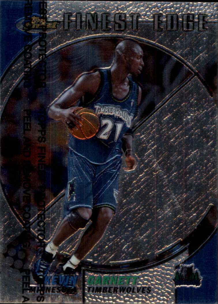 1999-00 Finest #245 Kevin Garnett EDGE