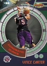 1999-00 Bowman's Best Techniques #BT4 Vince Carter