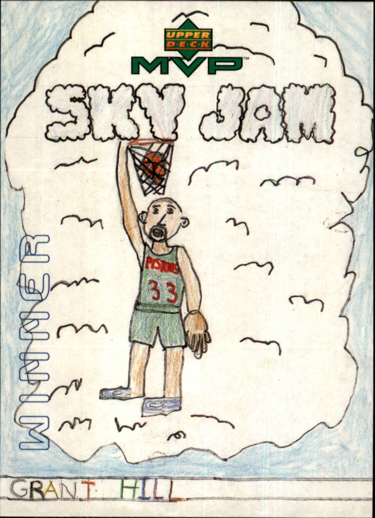 1999-00 Upper Deck MVP Draw Your Own Trading Card #W8 Grant Hill