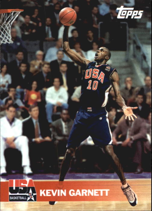 2000 Topps Team USA #25 Kevin Garnett ST