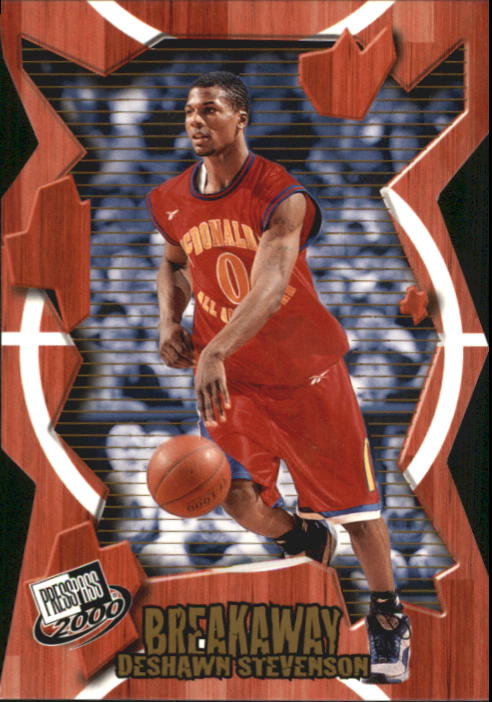 2000 Press Pass Breakaway #BA15 DeShawn Stevenson