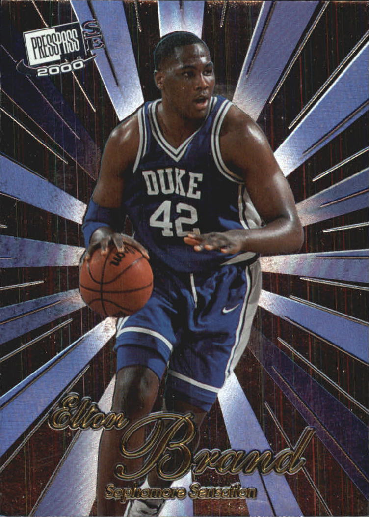 2000 Press Pass SE Sophomore Sensation #SS1 Elton Brand