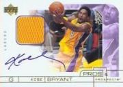 2000-01 Upper Deck Pros and Prospects Signature Jerseys #KB Kobe Bryant