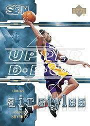 2000-01 Upper Deck Slam Air Styles #AS8 Kobe Bryant