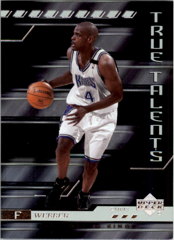 2000-01 Upper Deck True Talents #TT3 Chris Webber