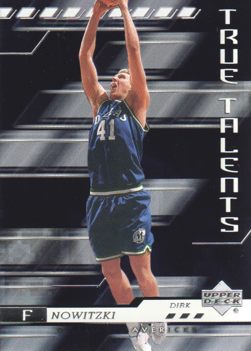 2000-01 Upper Deck True Talents #TT9 Dirk Nowitzki