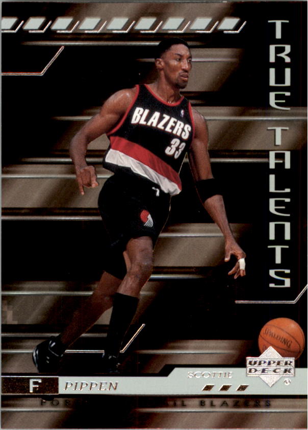 2000-01 Upper Deck True Talents #TT17 Scottie Pippen