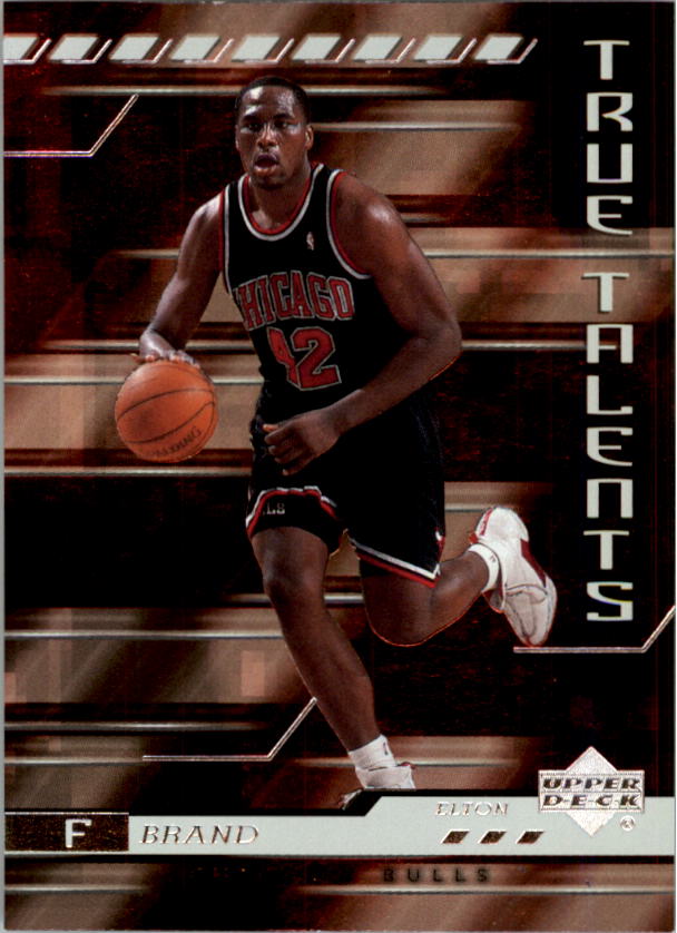 2000-01 Upper Deck True Talents #TT19 Elton Brand