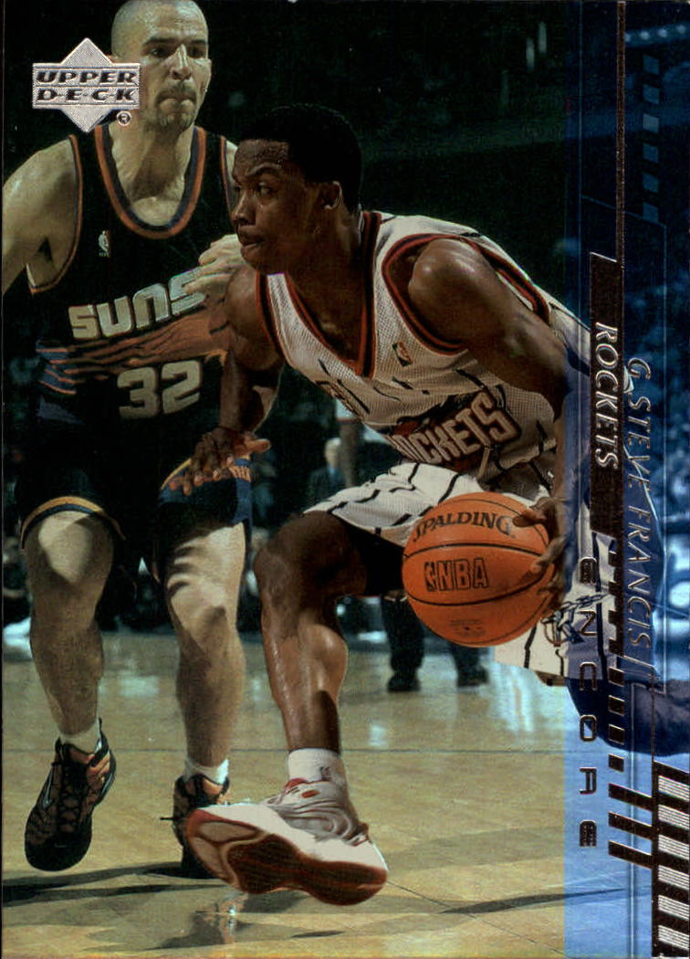 2000-01 upper deck encore #42 steve francis - nm