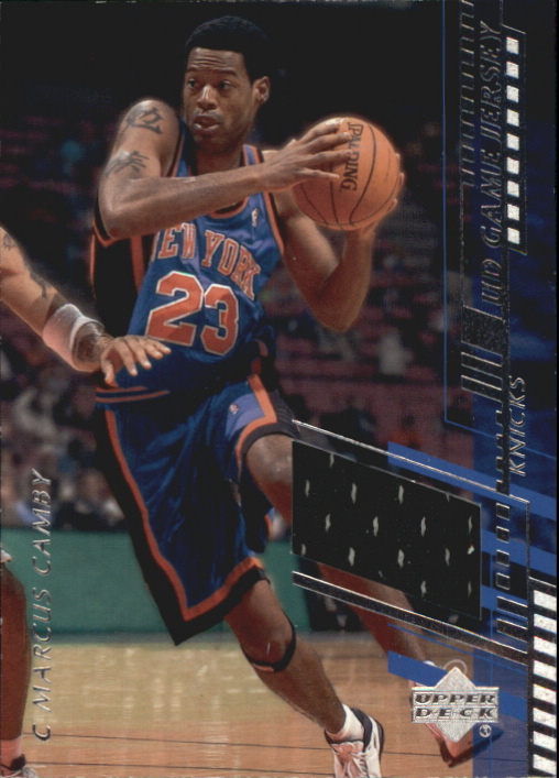 2000-01 Upper Deck Game Jerseys 2 #MAH Marcus Camby