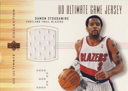 2000-01 Ultimate Collection Game Jerseys Bronze #DSJ Damon Stoudamire