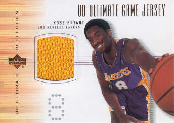 2000-01 Ultimate Collection Game Jerseys Bronze #KBJ Kobe Bryant