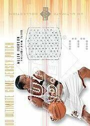 2000-01 Ultimate Collection Game Jerseys Patches #AIP Allen Iverson/75