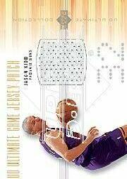 2000-01 Ultimate Collection Game Jerseys Patches #JKP Jason Kidd/75