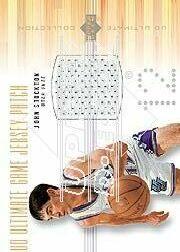2000-01 Ultimate Collection Game Jerseys Patches #JSP John Stockton/100