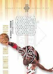 2000-01 Ultimate Collection Game Jerseys Patches #MJA Michael Jordan AU/23