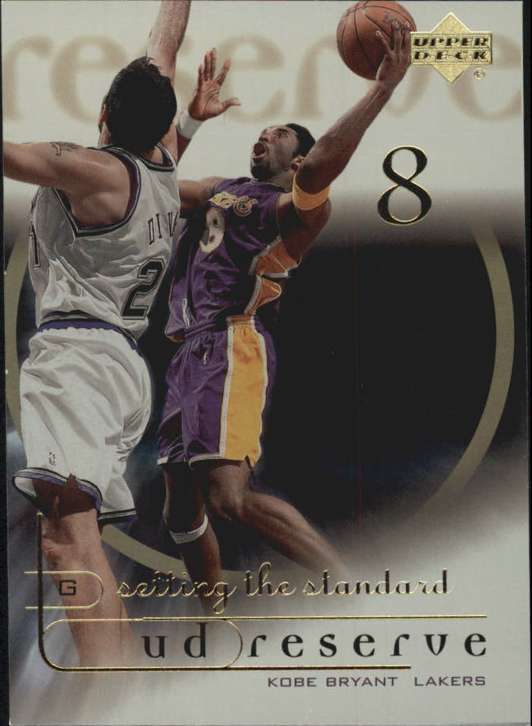 2000-01 UD Reserve Setting the Standard #SS3 Kobe Bryant