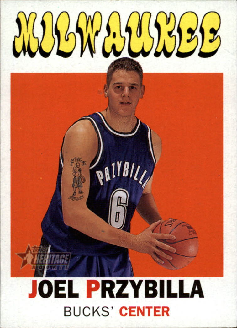 2000-01 Topps Heritage #33 Joel Przybilla RC