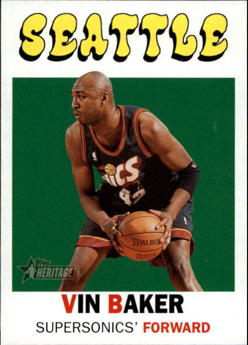 2000-01 Topps Heritage #155 Vin Baker