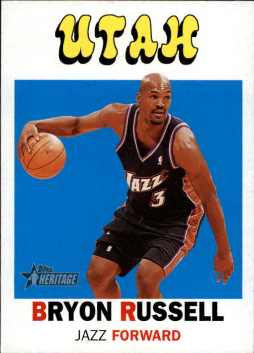 2000-01 Topps Heritage #179 Bryon Russell