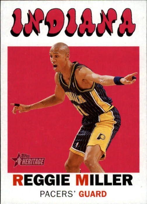 2000-01 Topps Heritage #188 Reggie Miller