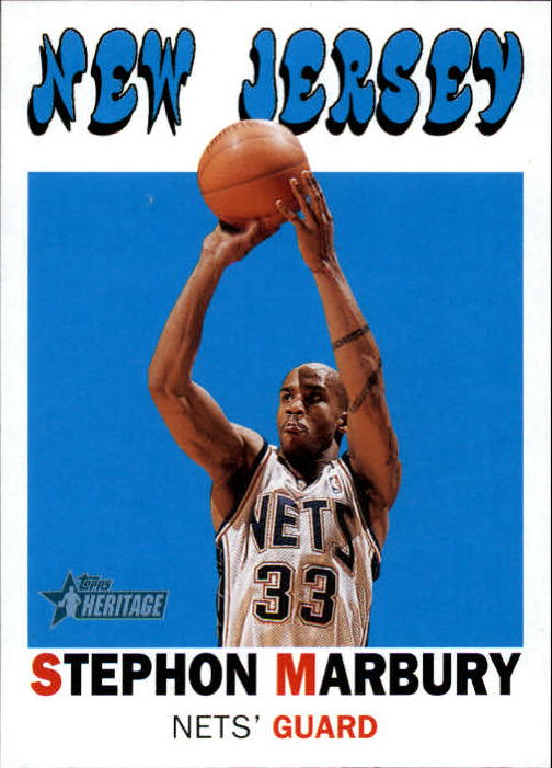 2000-01 Topps Heritage #216 Stephon Marbury