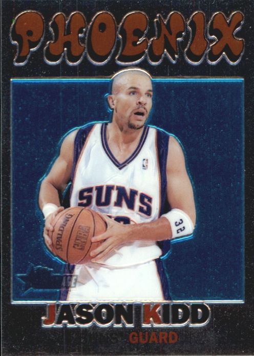 2000-01 Topps Heritage Retrofractors #1 Jason Kidd