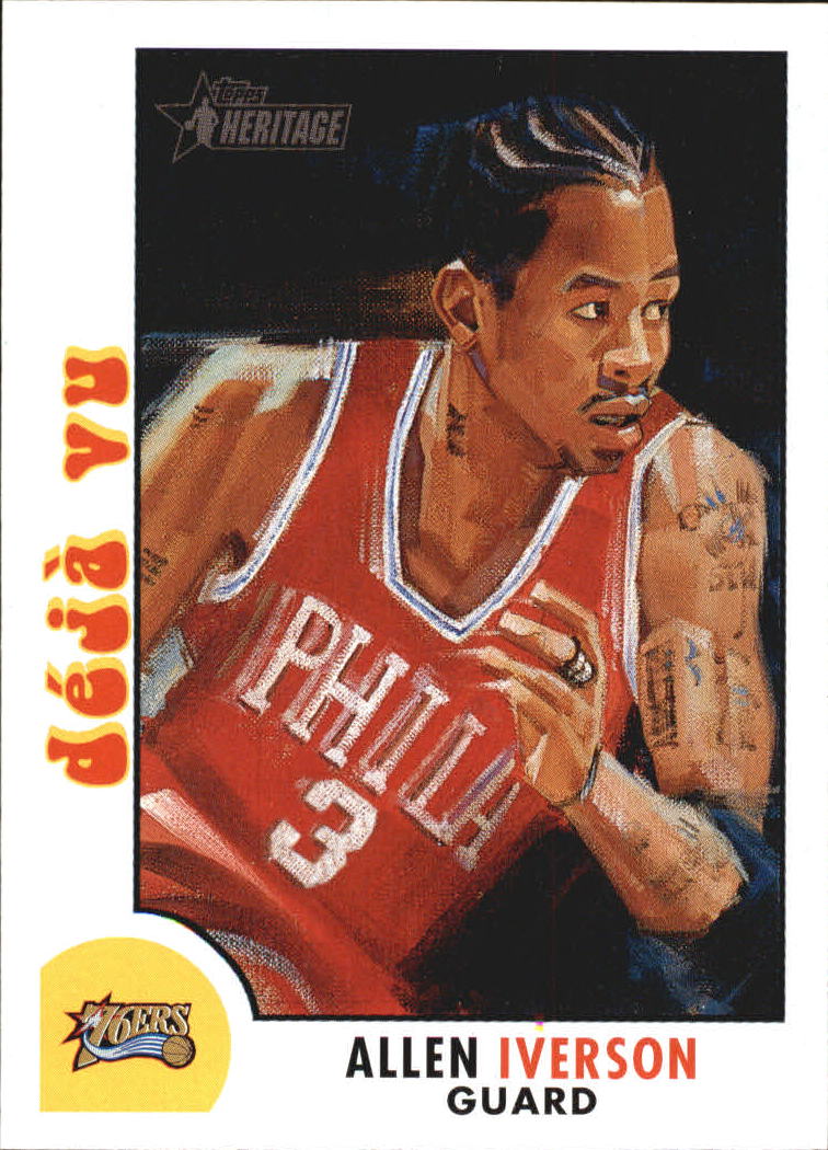 2000-01 Topps Heritage Deja Vu #DV5 Allen Iverson