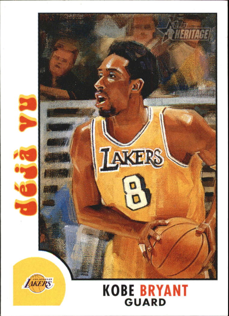 2000-01 Topps Heritage Deja Vu #DV9 Kobe Bryant