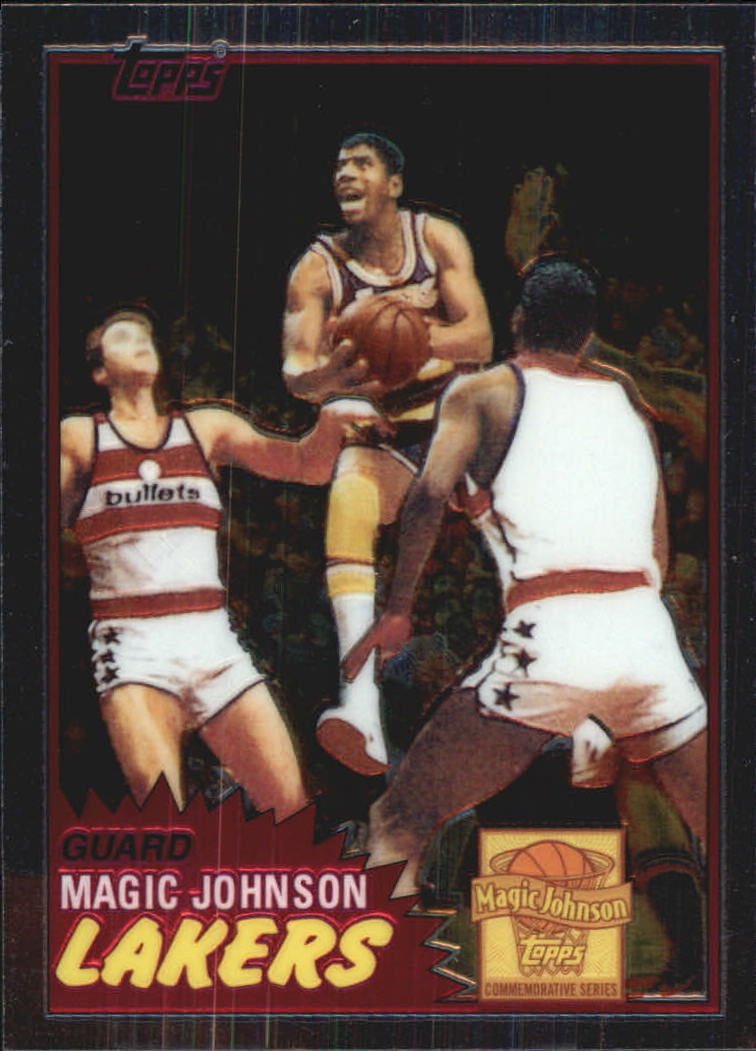 2000-01 Topps Chrome Magic Johnson Reprints #3 Magic Johnson