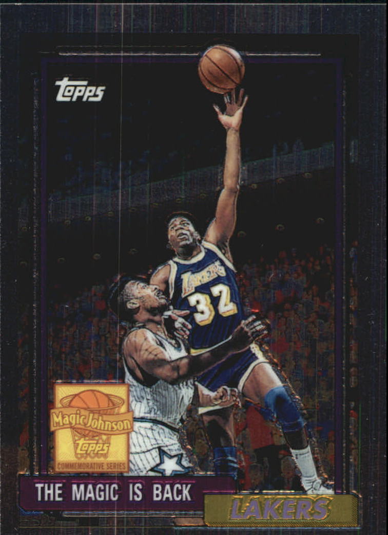 2000-01 Topps Chrome Magic Johnson Reprints #6 Magic Johnson