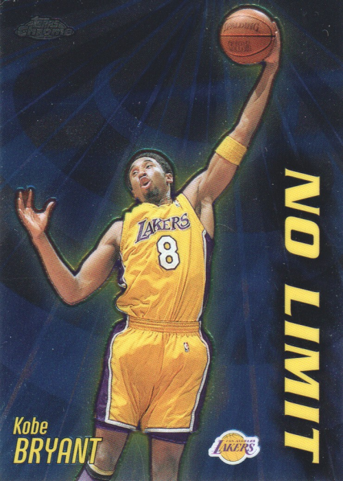2000-01 Topps Chrome No Limit #NL1 Kobe Bryant