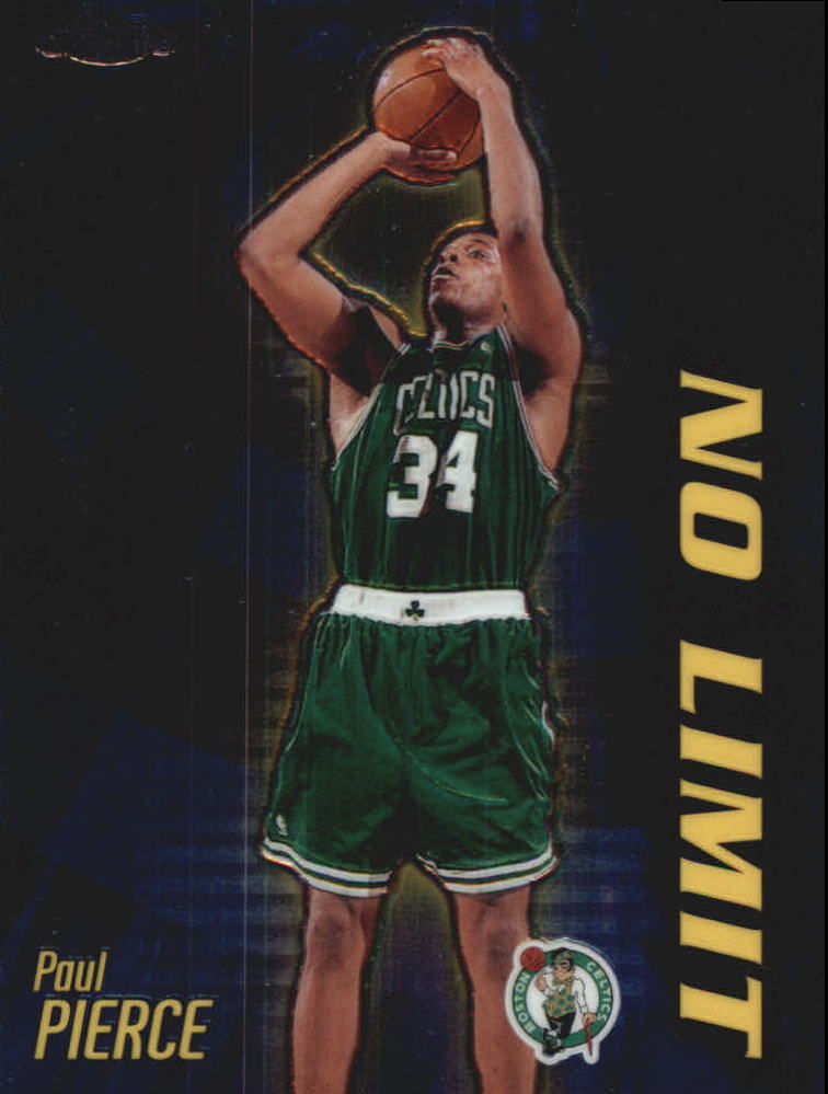 2000-01 Topps Chrome No Limit #NL13 Paul Pierce