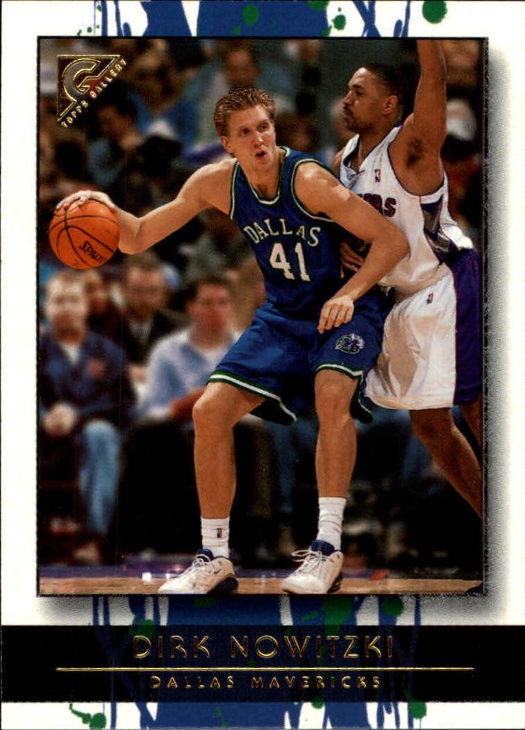 2000-01 Topps Gallery #47 Dirk Nowitzki