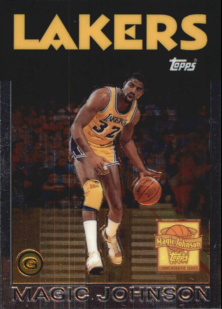 2000-01 Topps Chrome Cards That Never Were #MJ4 Magic Johnson