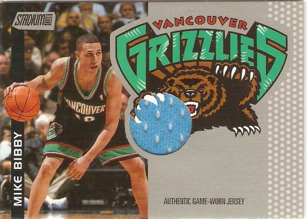 2000-01 Stadium Club Game Jerseys #SCVG2 Mike Bibby