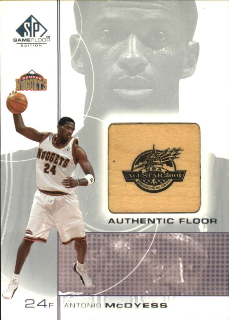 2000-01 SP Game Floor Authentic Floor #MD Antonio McDyess AS
